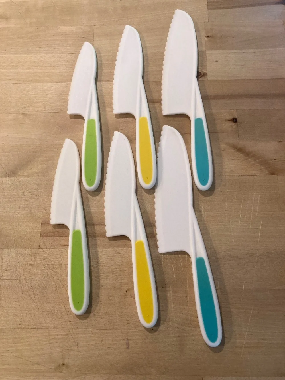 Jr. Kid-safe knives set